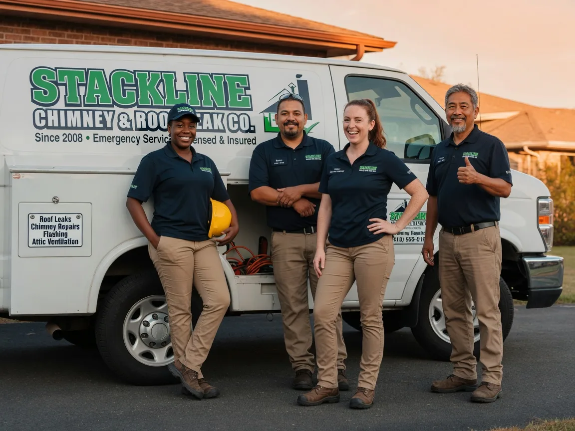 Chimney flashing repair company in Bandera, TX